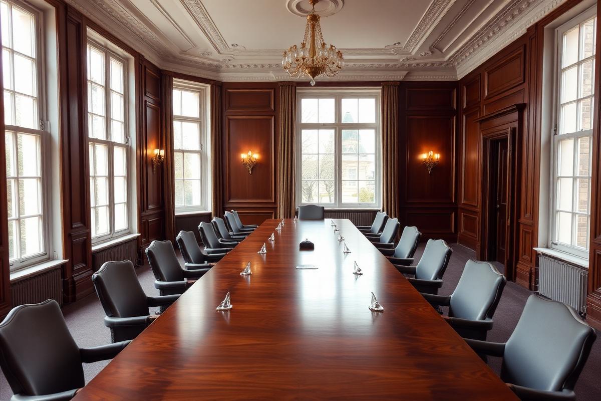 Meeting room at the Lindenbaum B.V office in Amsterdam